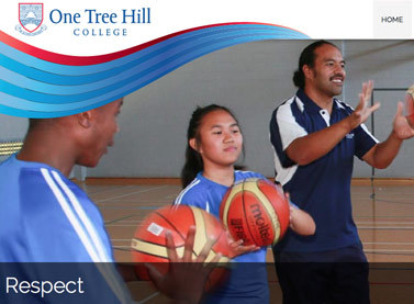 Website Design E-commerce for One Tree Hill College